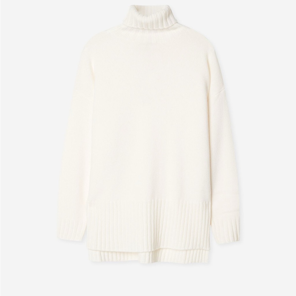 Falconeri Oversized Turtleneck Sweater in Ultrasoft Cashmere